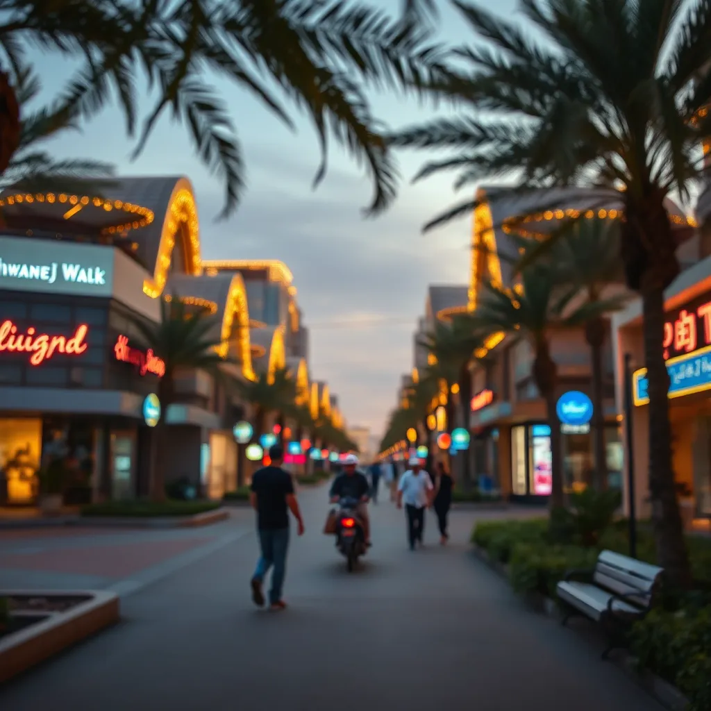 Walk In Experience Exploring Khwaneej Walk: Dubai's Unique Outdoor Hub