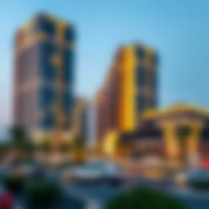 Magnificent Exploring the Visual Narrative of Damac Upper Crest: A Showcase of Architectural Elegance