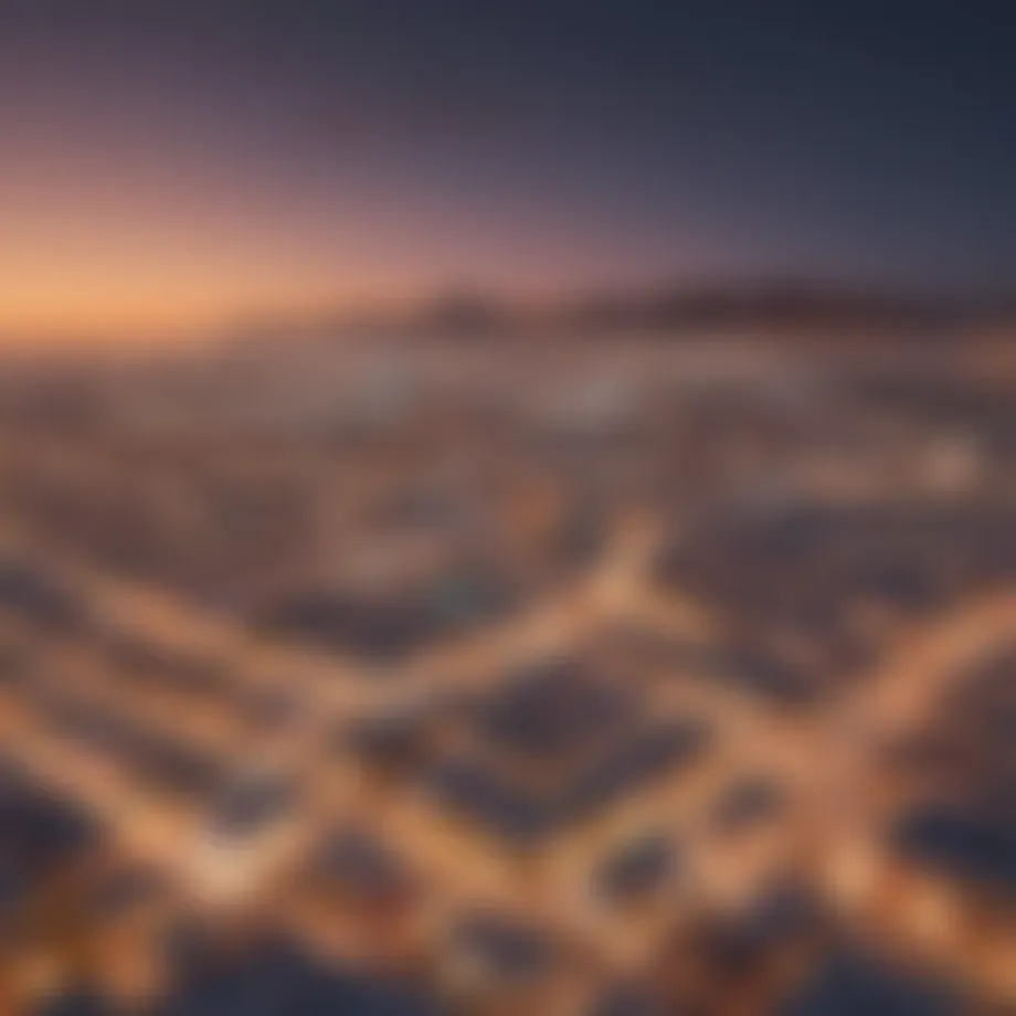 A panoramic view of Al Qusais showcasing its modern architecture and vibrant community life