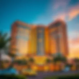 Modern architecture of Al Thuraya Building