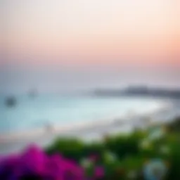 Serene beach view at Bayshore, Dubai