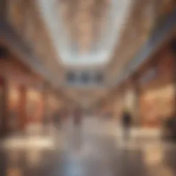 Vibrant shopping environment at Bin Shabib Mall