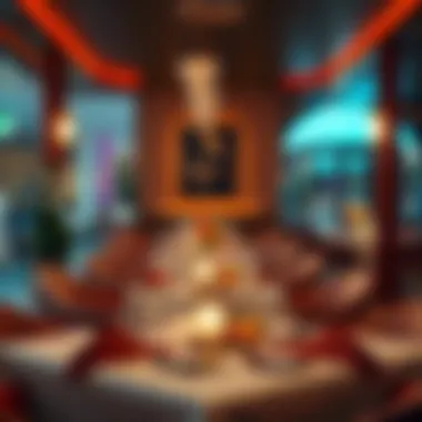 An Elegant Dining Experience Elegant dining setup at Emerald Restaurant
