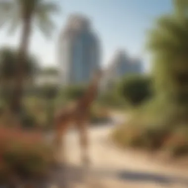 Vibrant Wildlife of Al Barari Vibrant wildlife thriving in the diverse ecosystem of Al Barari