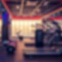 State-of-the-art gym equipment