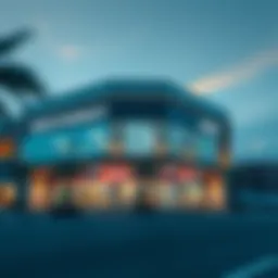 Exterior view of Medon Pharmacy showcasing its modern architecture