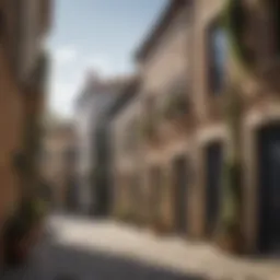 Stunning architectural view of Somerset Mews in JVC