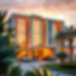 Stunning exterior view of Jude Residence