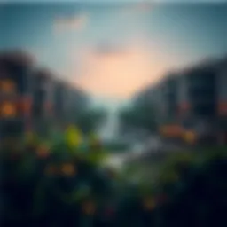 A scenic view of Meadows Dubai showcasing lush greenery and serene surroundings