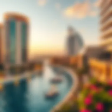 Architectural Marvels of Jumeirah Islands Stunning view of Jumeirah Islands showcasing architectural beauty