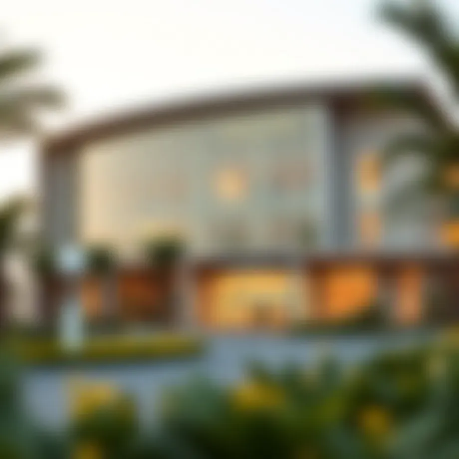Exterior view of Mudon Community Centre showcasing modern architecture