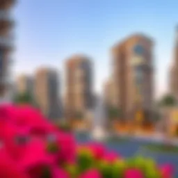Stunning architectural design of Park Vista JVC