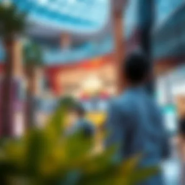 Engaging community activities and events in the mall