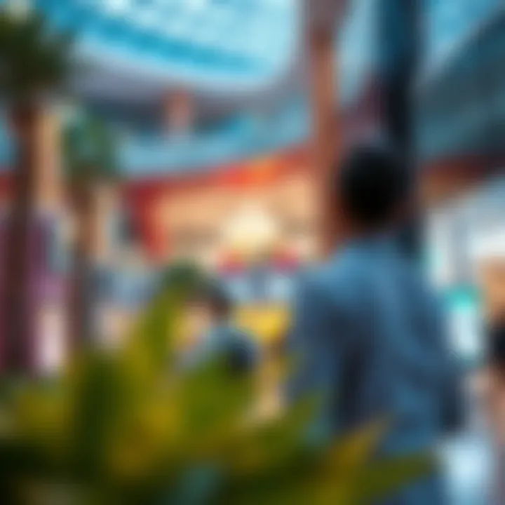 Engaging community activities and events in the mall