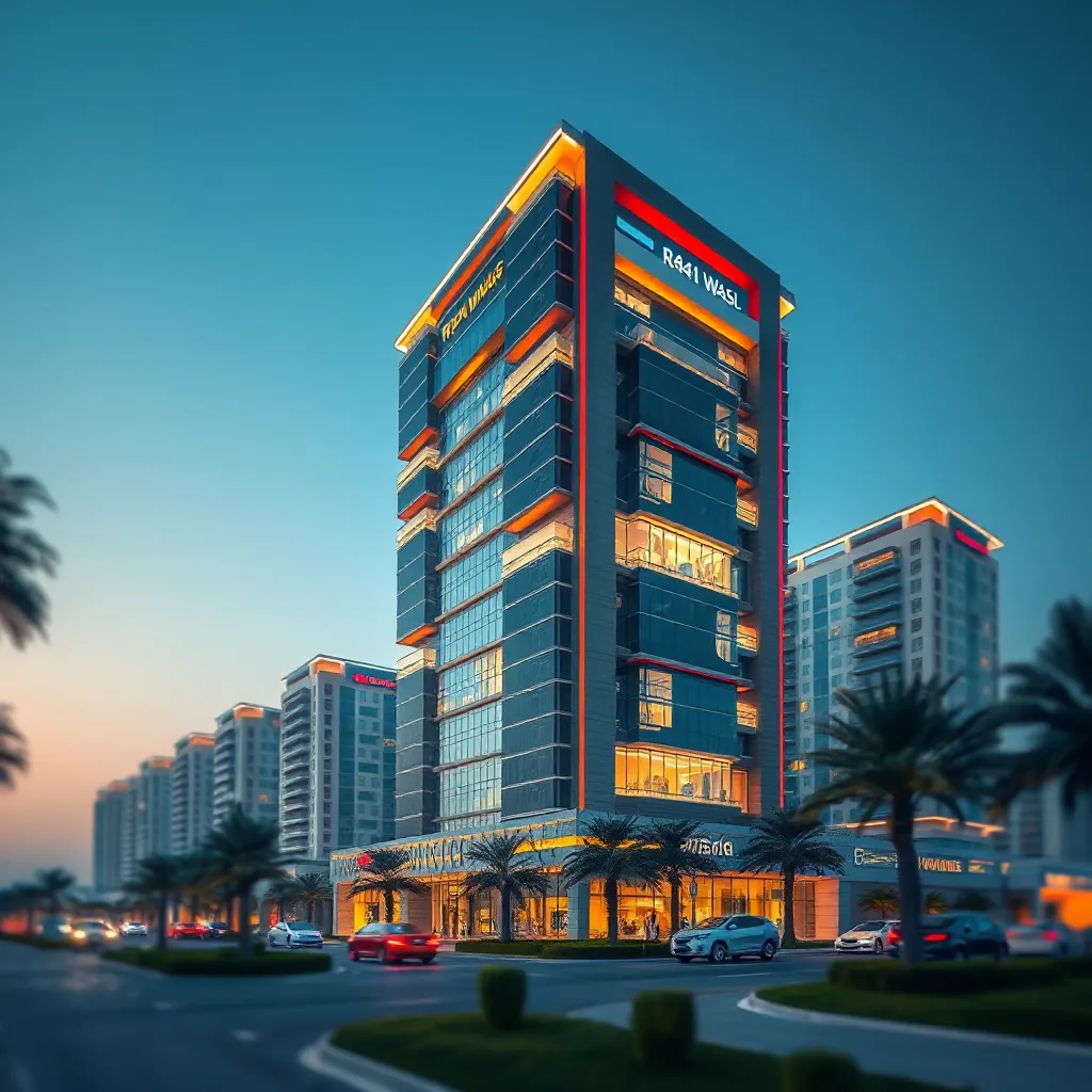 Exploring the R441 Wasl Building in Dubai